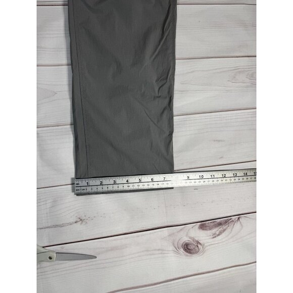Tilley Pants Mens Trek Cargo 32x30 Gray Outdoor Performance Hiking Travel - Picture 8 of 10